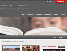 Tablet Screenshot of ihm-school.com